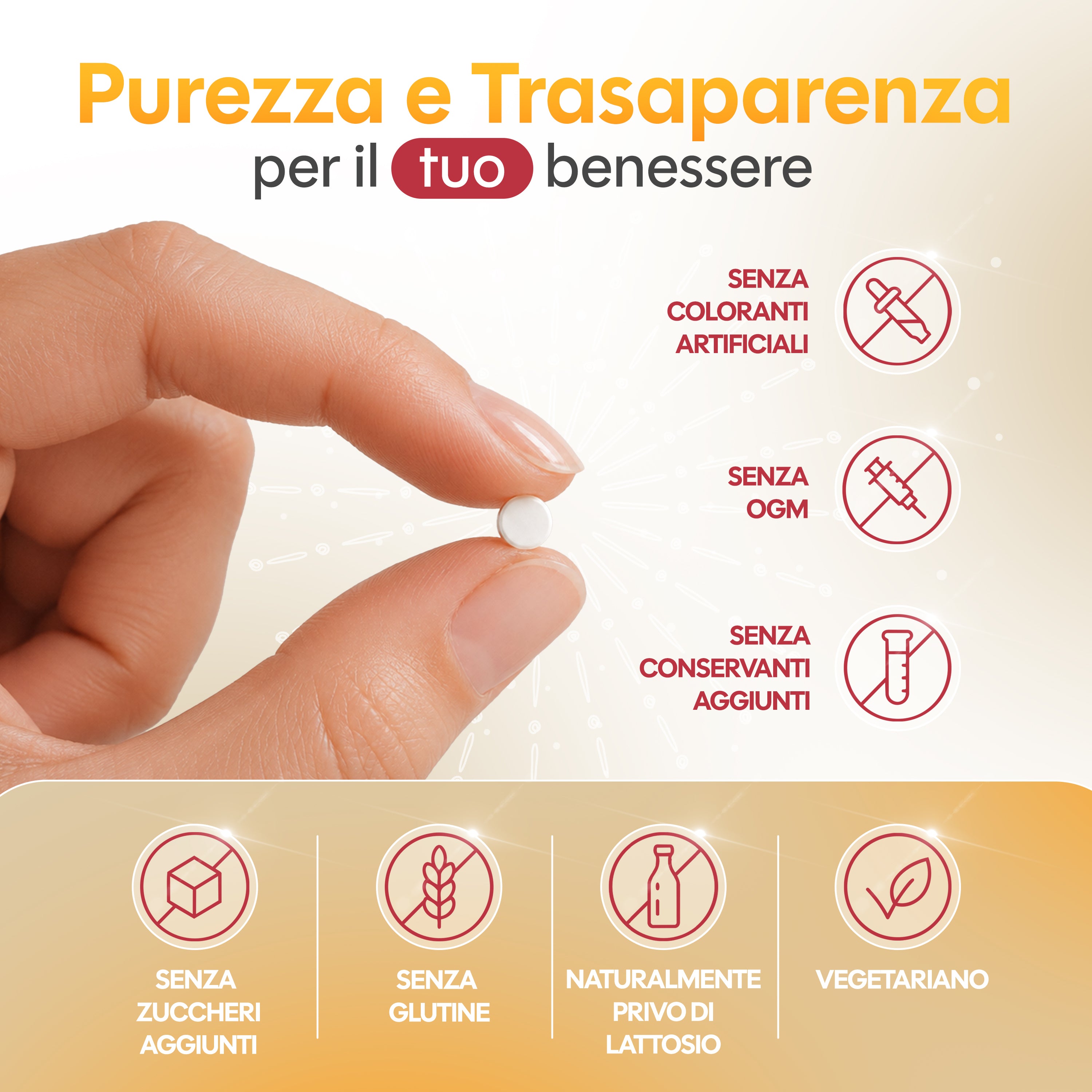 Integratore Vitamina D3 2000 UI - 500 Micro-compresse