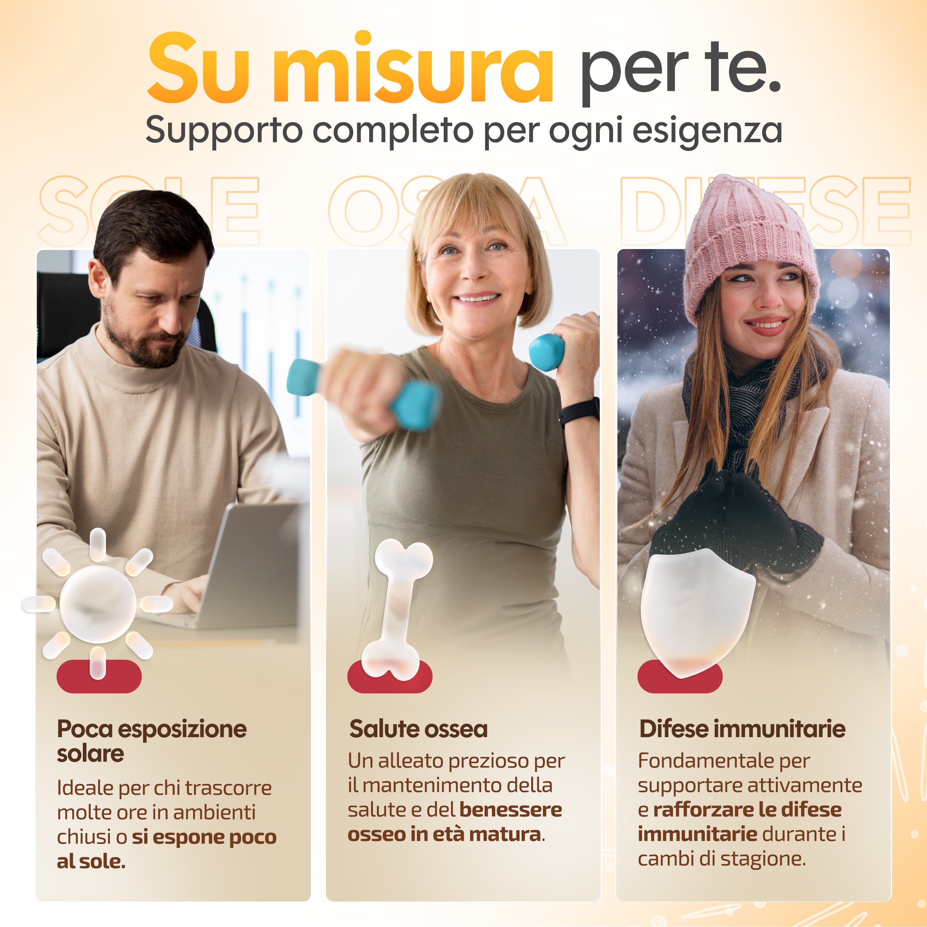 Integratore Vitamina D3 2000 UI - 500 Micro-compresse