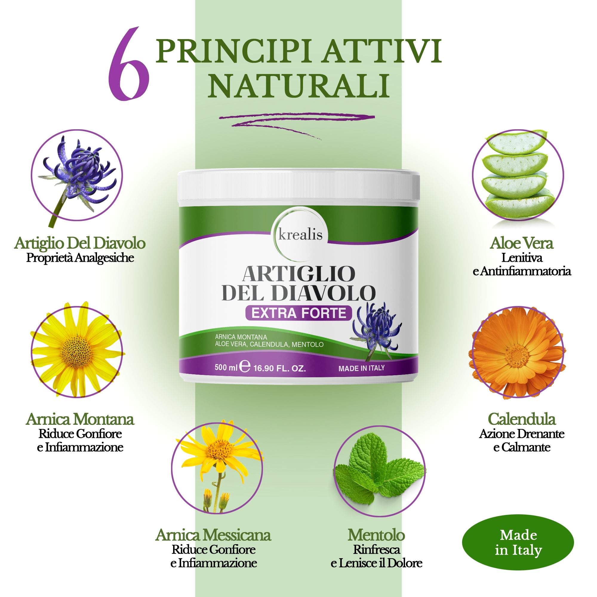 Artiglio del Diavolo Con Arnica Montana 500ml