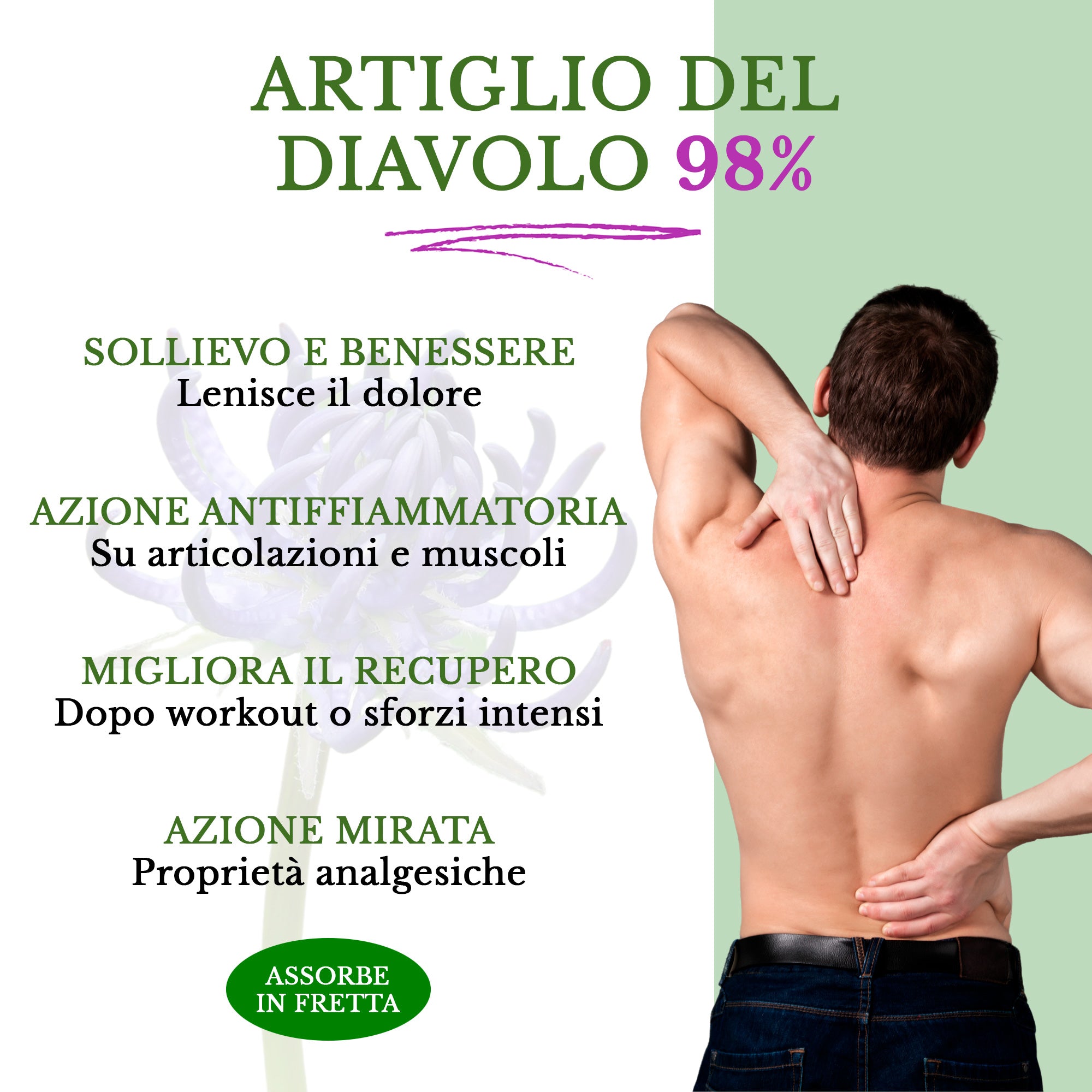 Artiglio del Diavolo Con Arnica Montana 500ml
